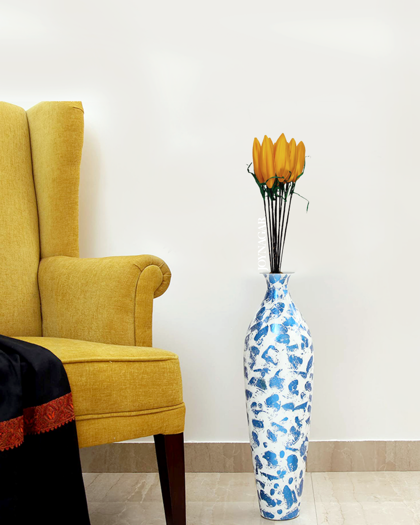 Silk Single Lotus Buds Flower Stick