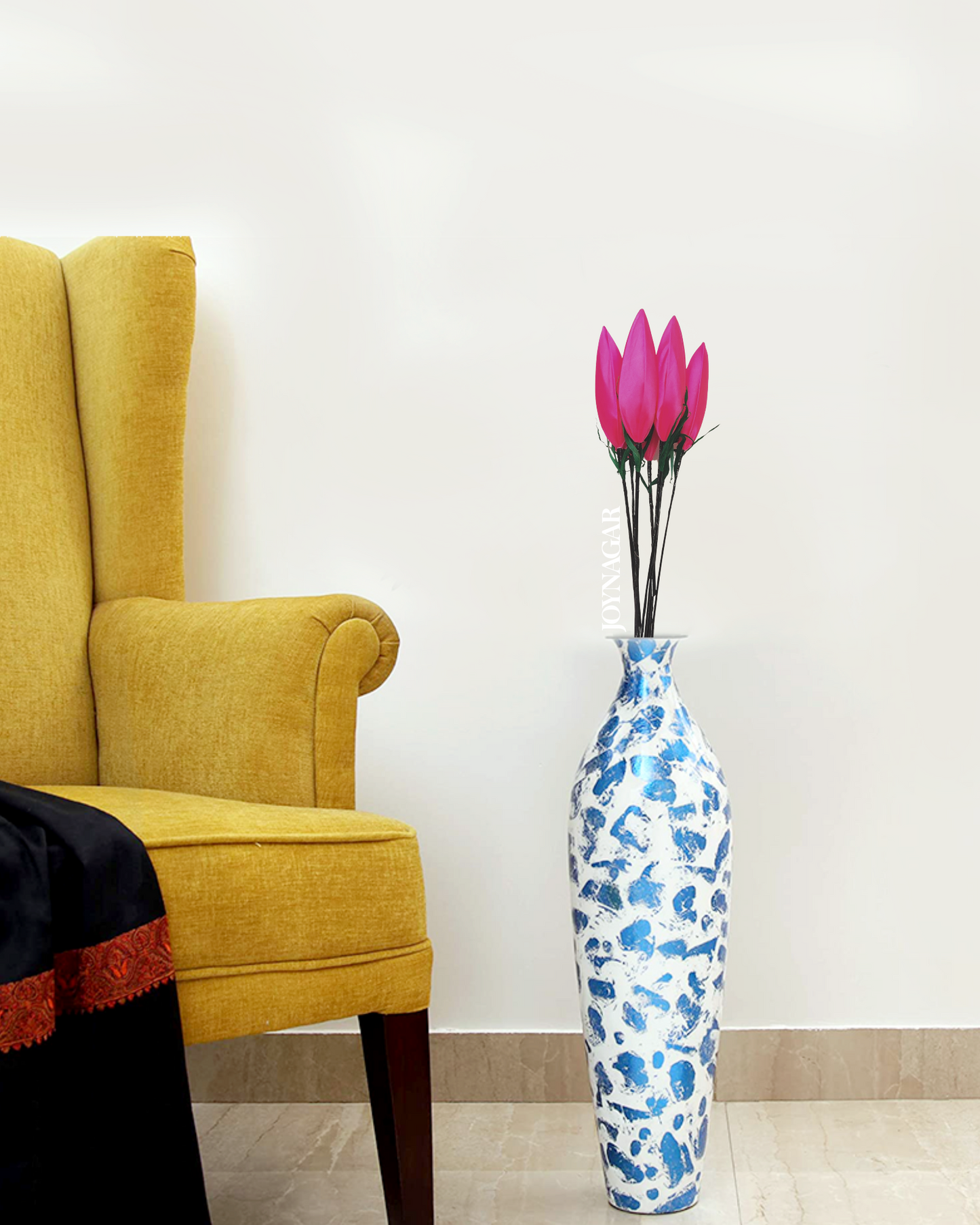 Silk Single Lotus Buds Flower Stick