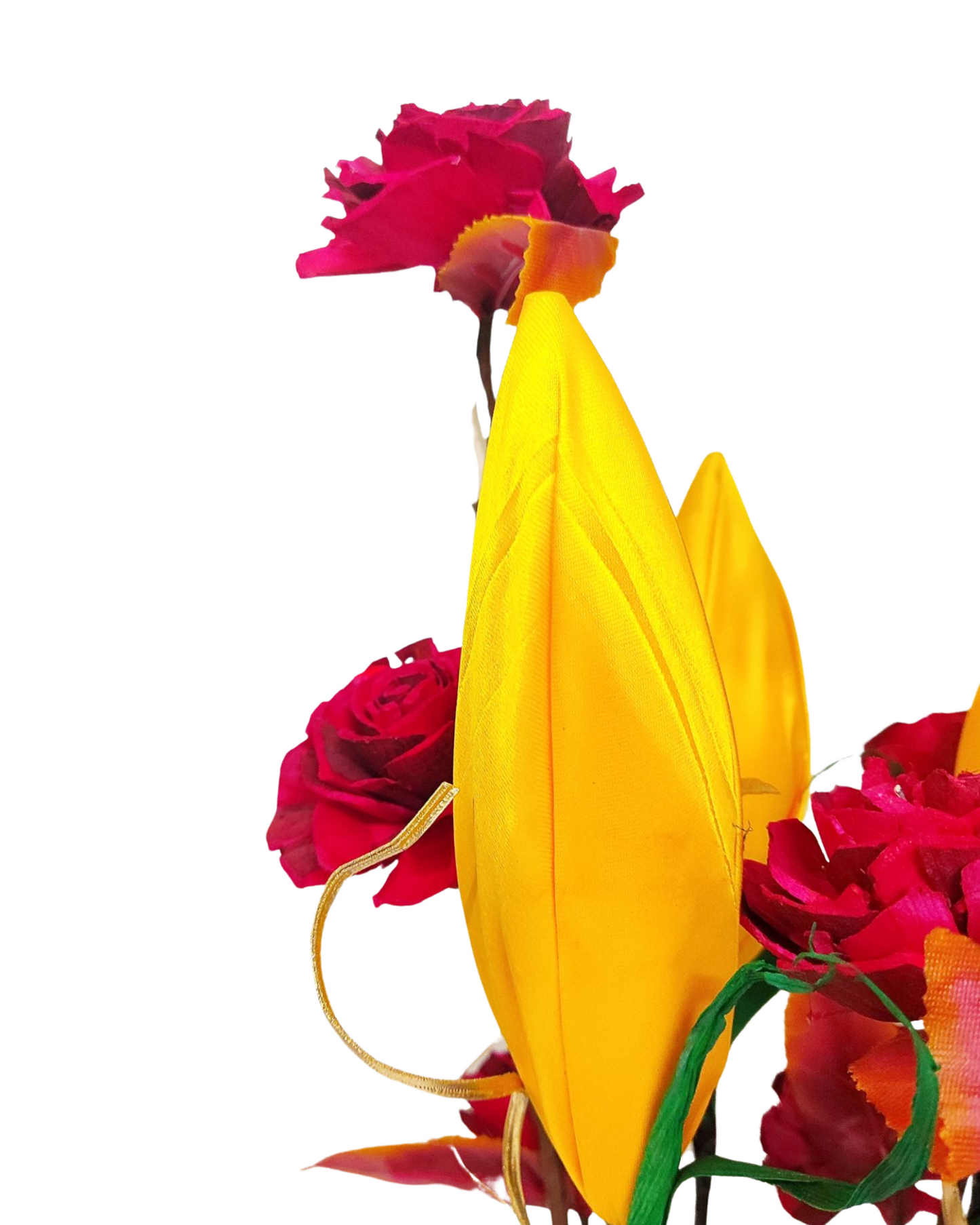 Beauty Rose Lotus Buds Mix Flower Bunch