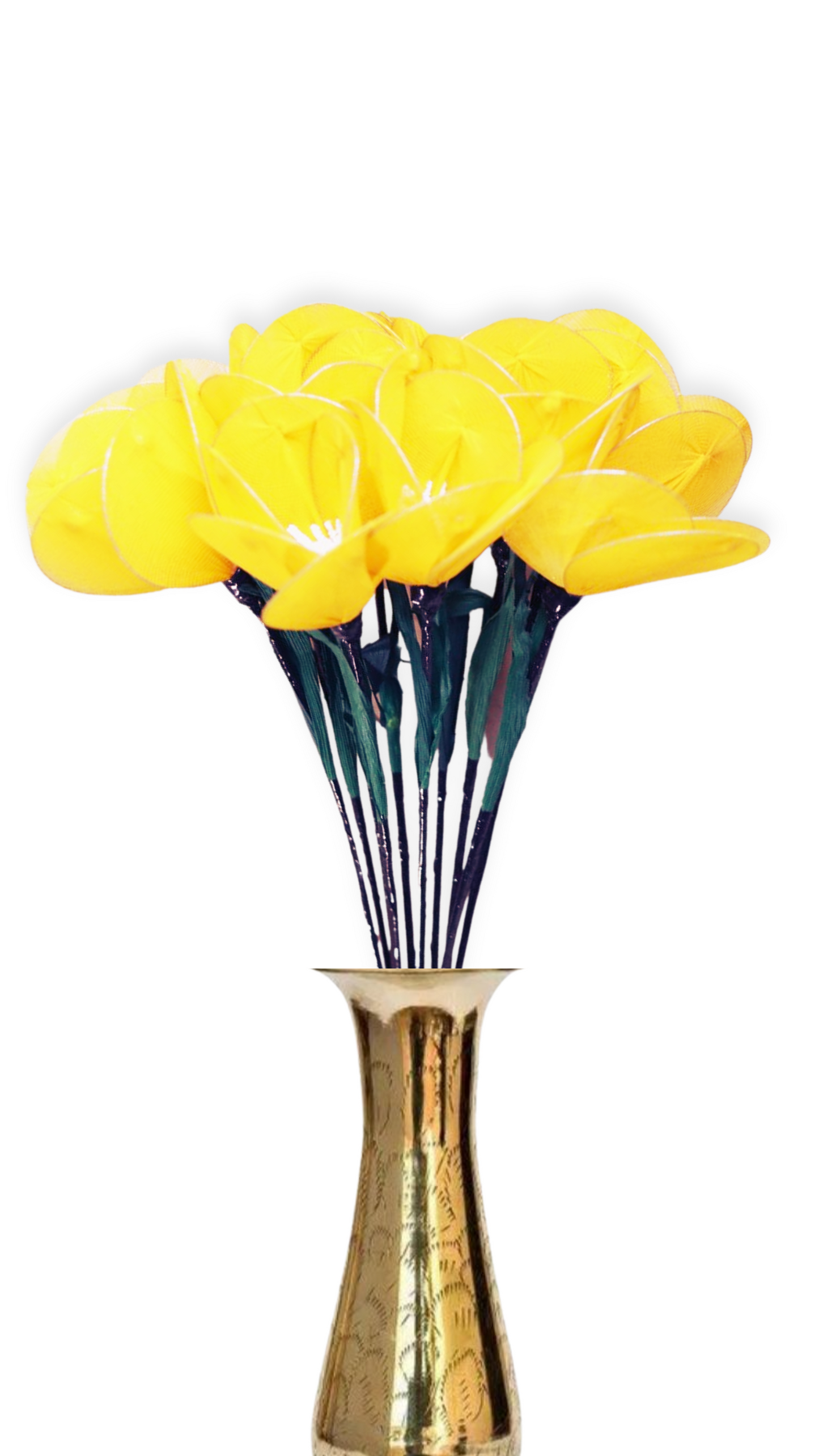 Poppy Net Flower Stick