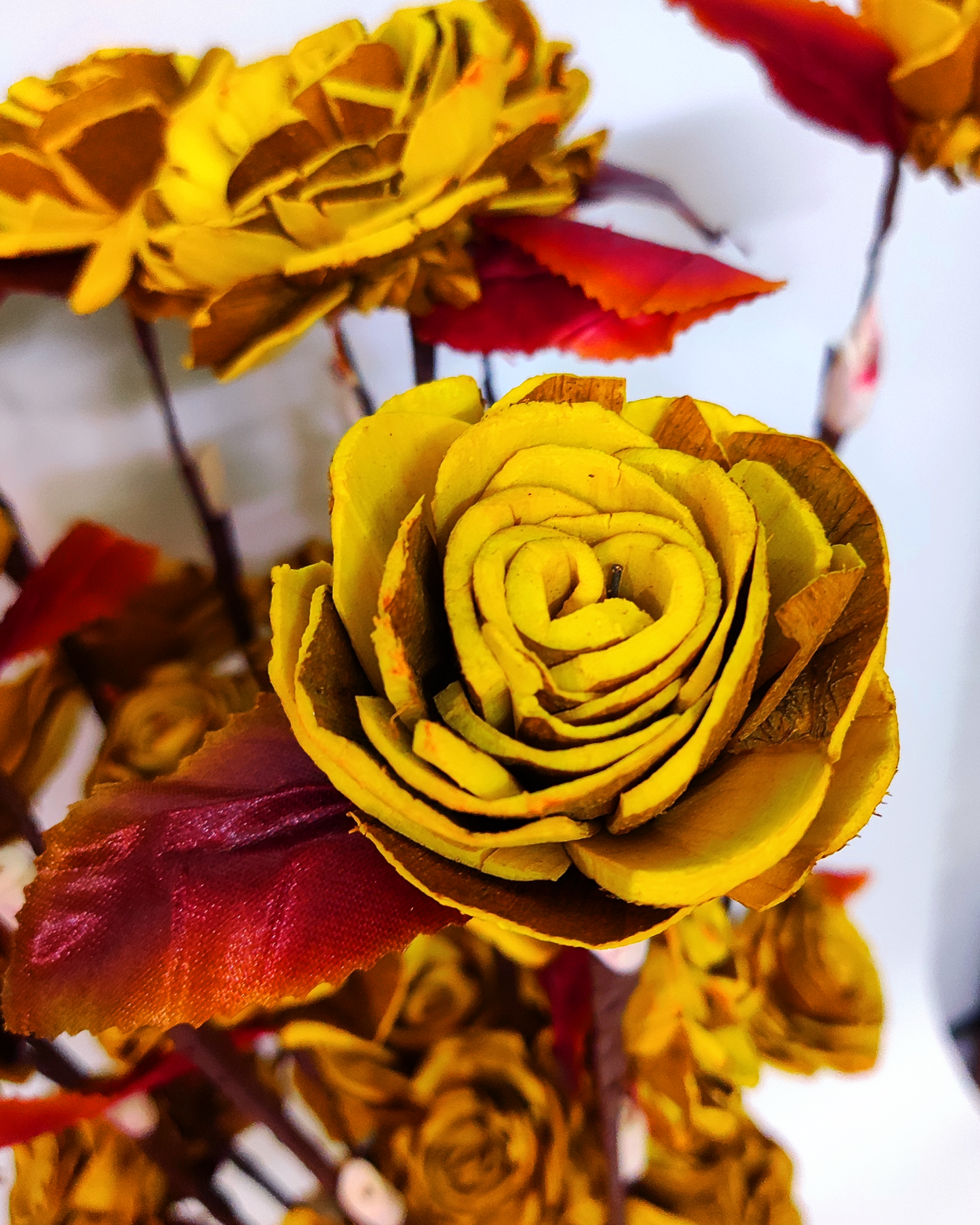 Sola Red Pappy Joba Flower Stick