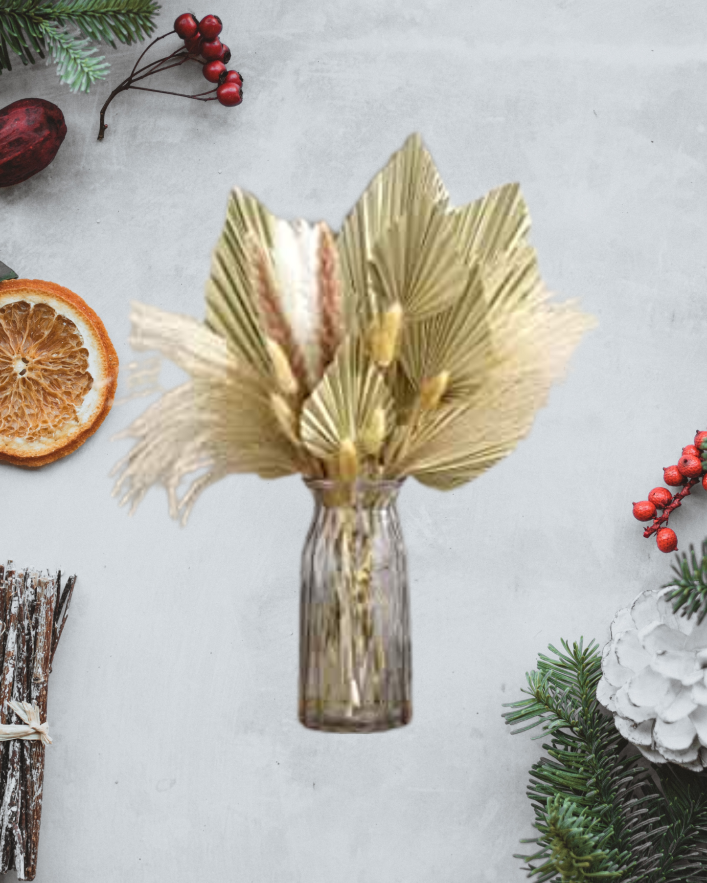 Natural Dried Palm Leaf Spear