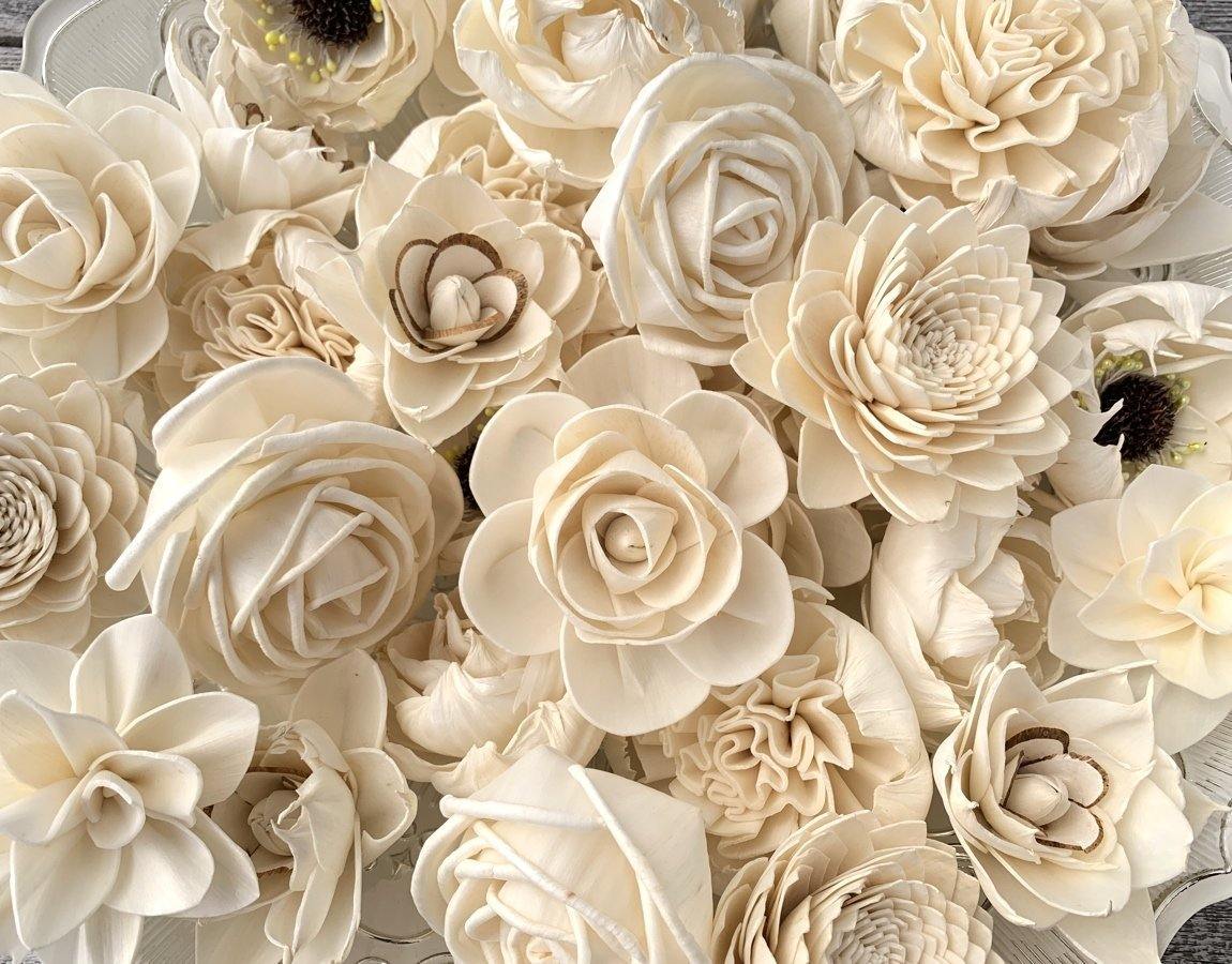 Premium Assortment Sola Wood Flower | Random Design