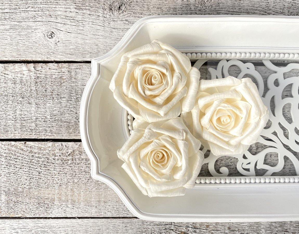 Romance Rose Sola Wood Flower