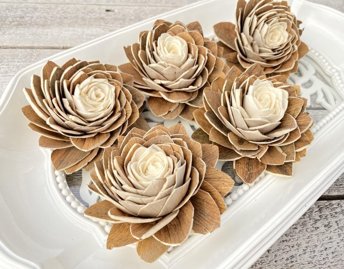 Sahara Sola Wood Skin Flower