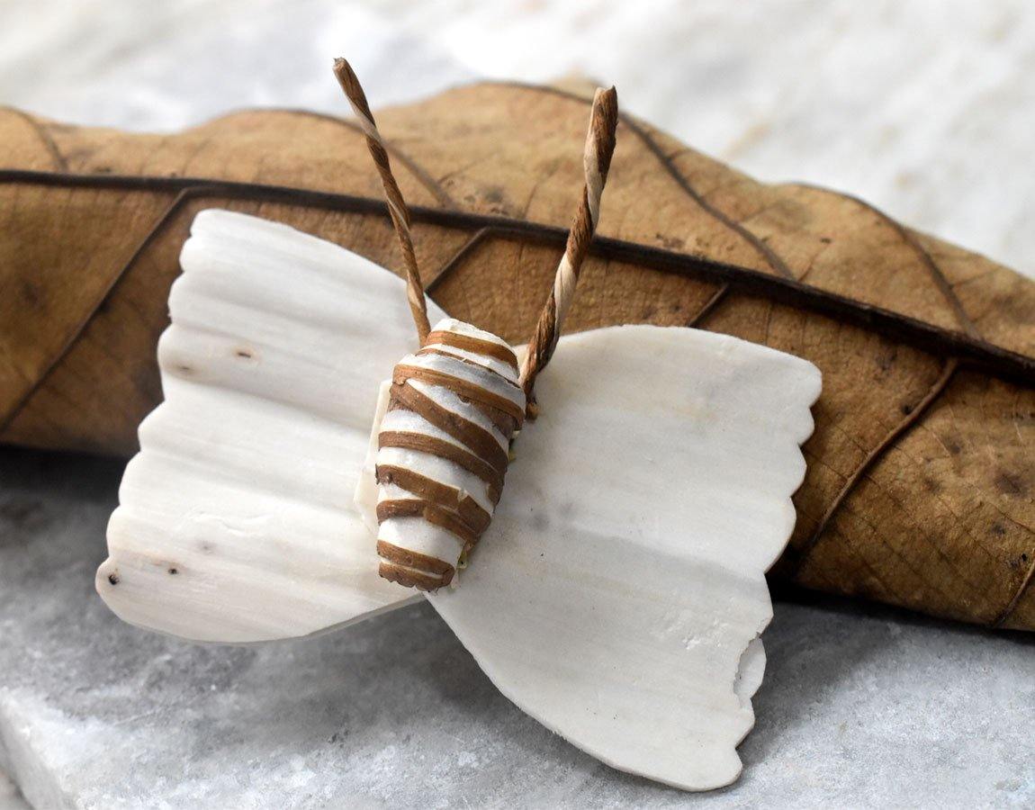 Handmade Sola Wood Butterfly
