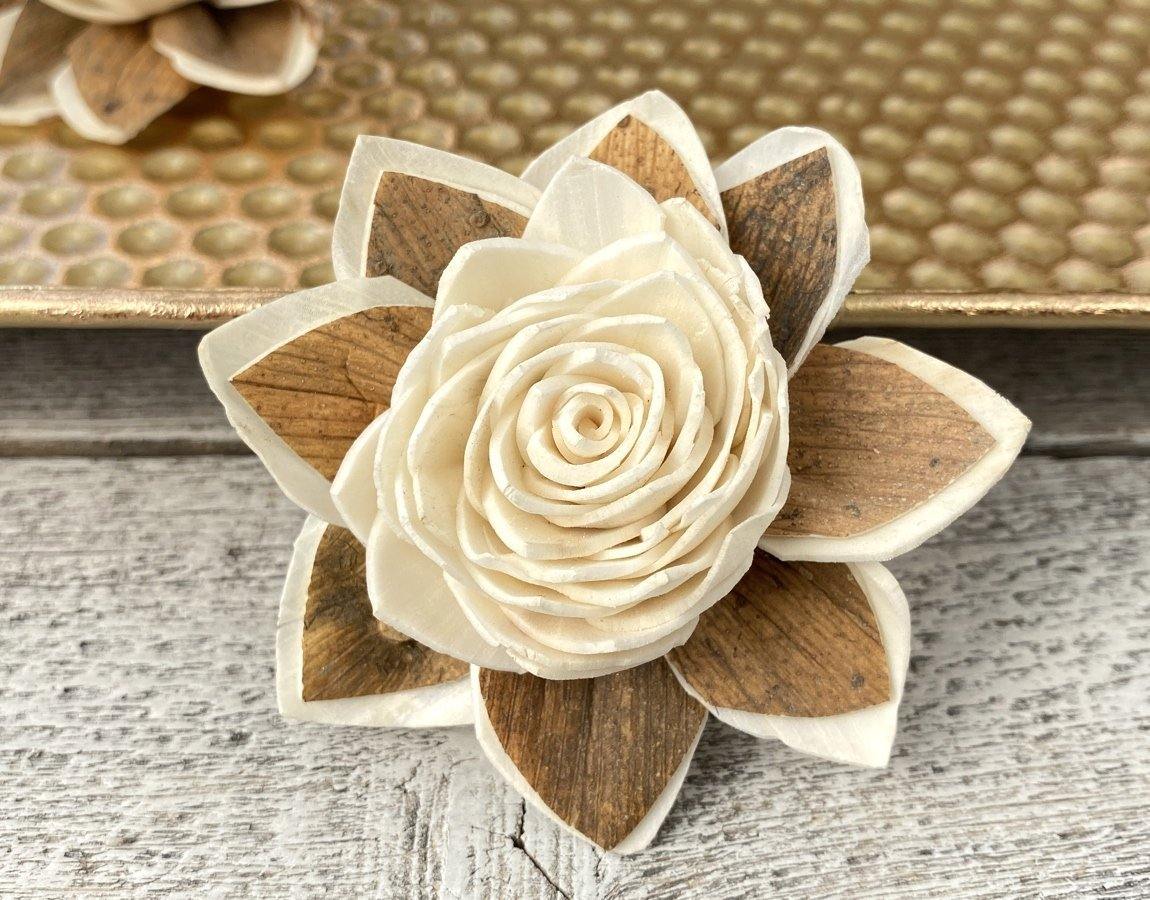 Starlight Rose Sola Wood Skin Flower