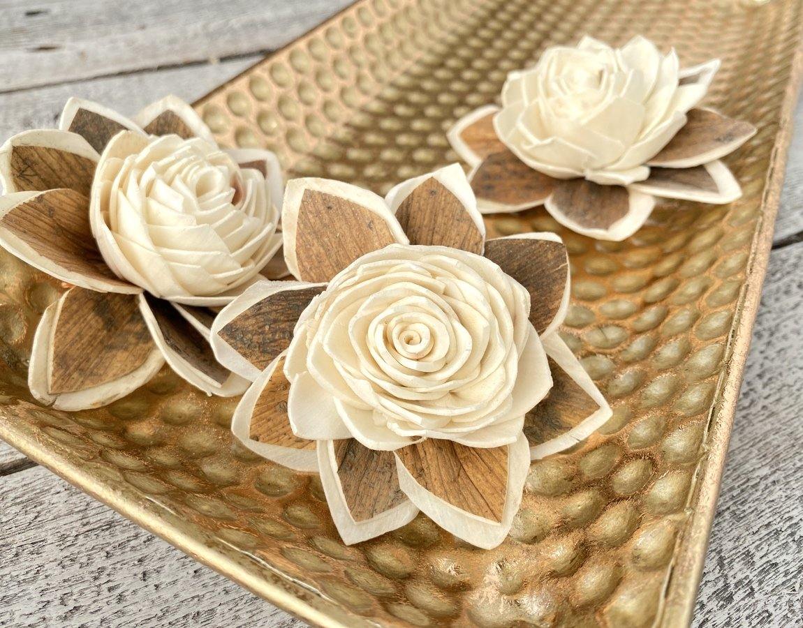 Starlight Rose Sola Wood Skin Flower