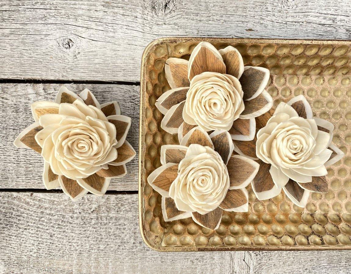 Starlight Rose Sola Wood Skin Flower