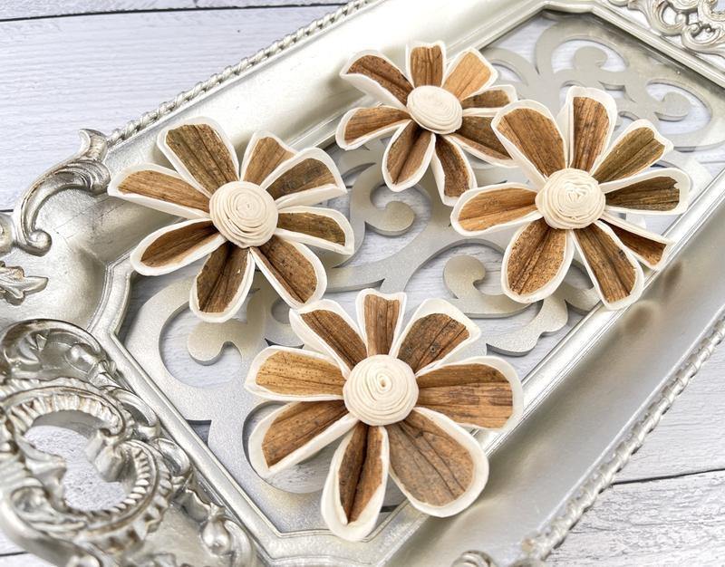 Tiara Sola Wood Skin Flower