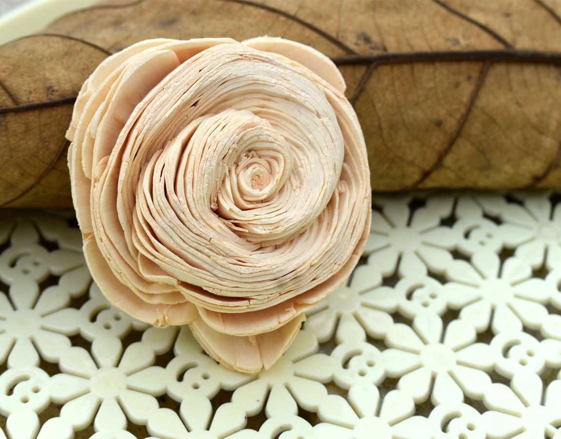 Twist Bond Sola Wood Flower